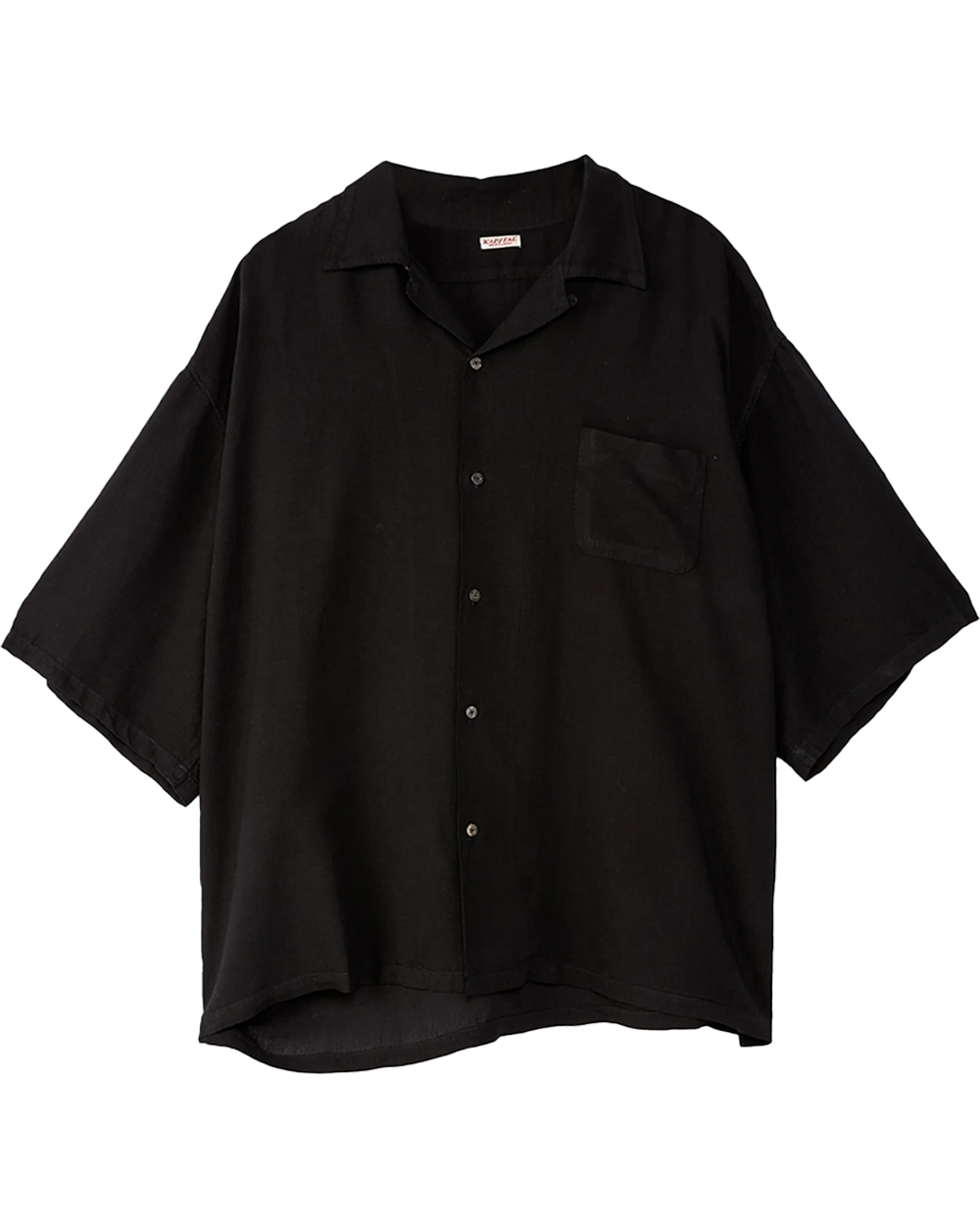 KAPITAL Soft Linen Open Collar BIG Shirt Kapital