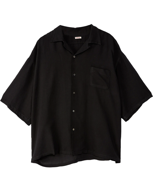 KAPITAL Soft Linen Open Collar BIG Shirt Kapital