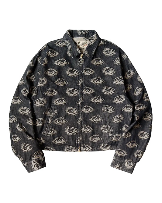 KAPITAL 12oz SPEAKEASY Denim Drizzler JKT 'Black' Kapital