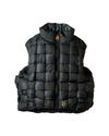 KAPITAL Rip Stop Nylon KEEL-WEAVING Vest 'Black' Kapital