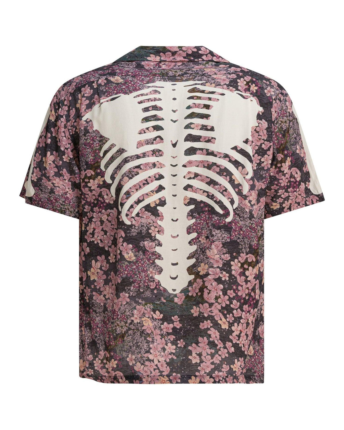 KAPITAL RAYON SAKURA-BONE ALOHA SHIRT 'I-B'