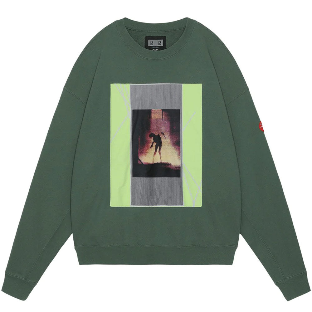 Washed VS 8B Crew Neck 'Green'