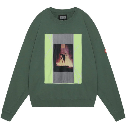 Washed VS 8B Crew Neck 'Green'