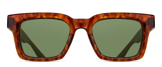 MATSUDA M1033.SG.WNT-AMB.50 'WALNUT - AMBER SAGE GREEN'
