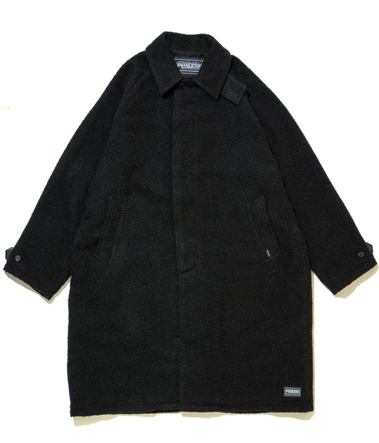 DELUXE x PENDLETON CHECKED COAT 'Black'