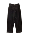 KAPITAL 7W Corduroy High Waisted NIME Pants 'Black' Kapital