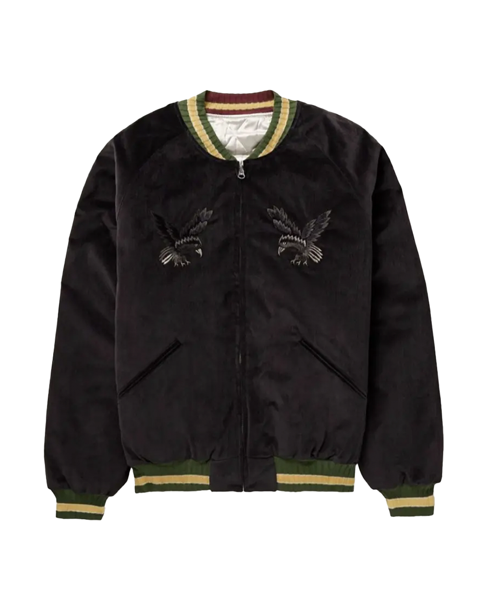 KAPITAL Velveteen Souvenir JKT (Raven&Skull) 'Black' Kapital