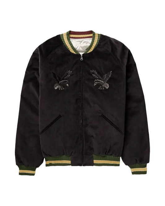 KAPITAL Velveteen Souvenir JKT (Raven&Skull) 'Black' Kapital