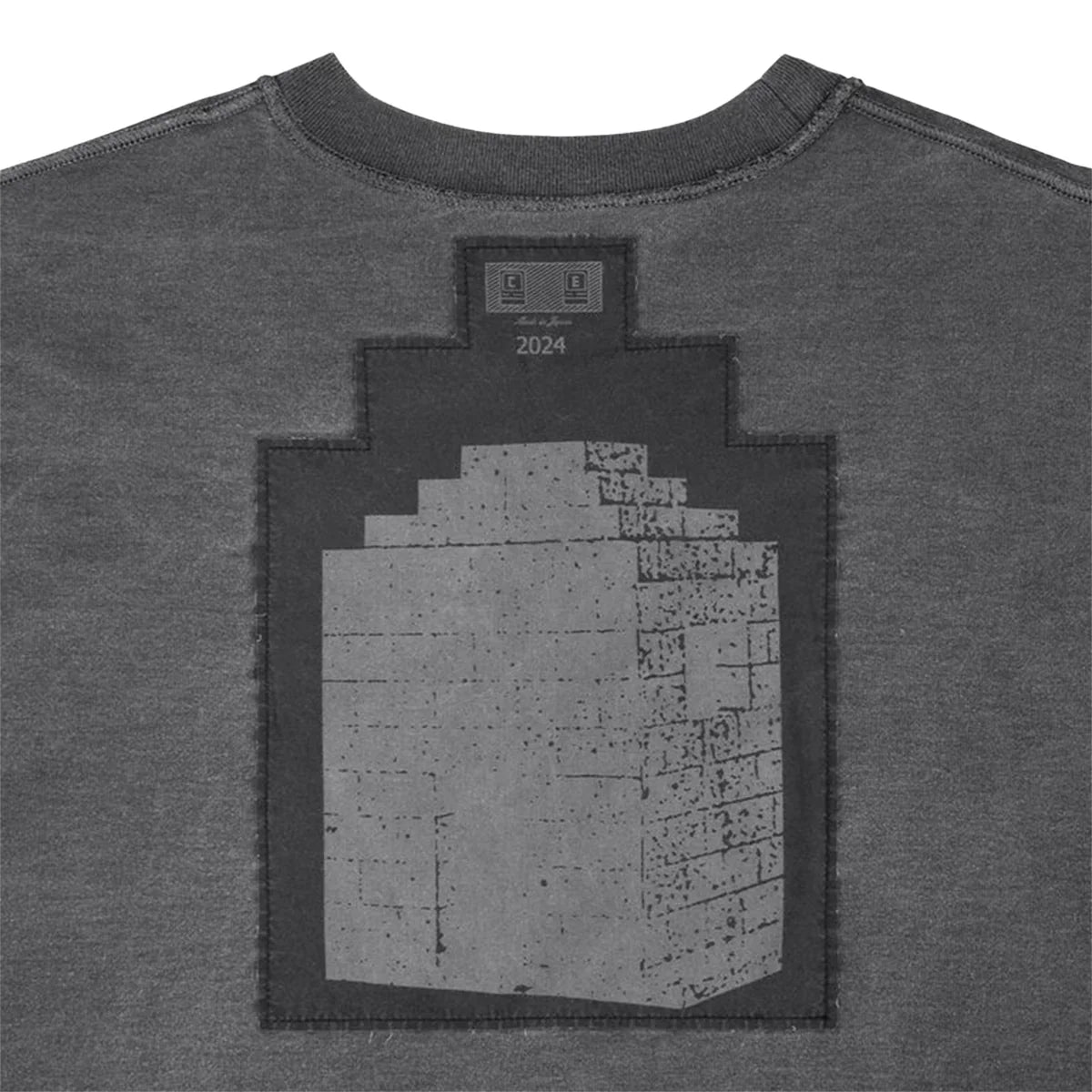 OVERDYE Frame6 CREW NECK 'Charcoal'