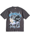 KAPITAL 20/-Jersey Crew T (LIGHTNING PIANO) 'Ink Black' Kapital