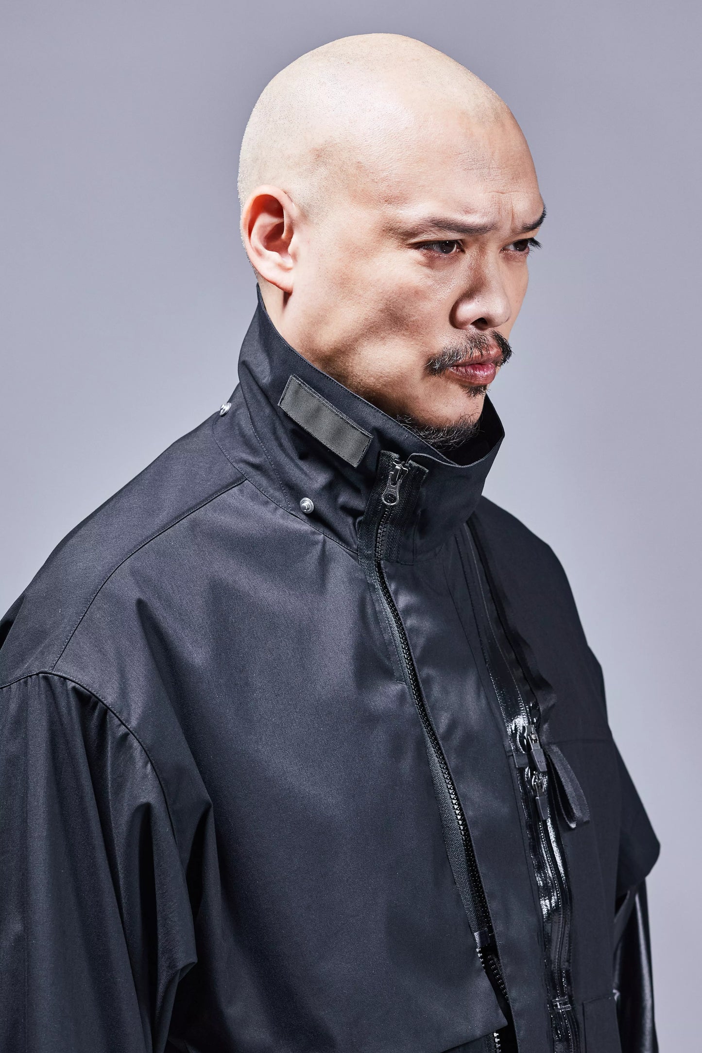 J115K-E Encapsulated Nylon Interops Jacket 'Black'