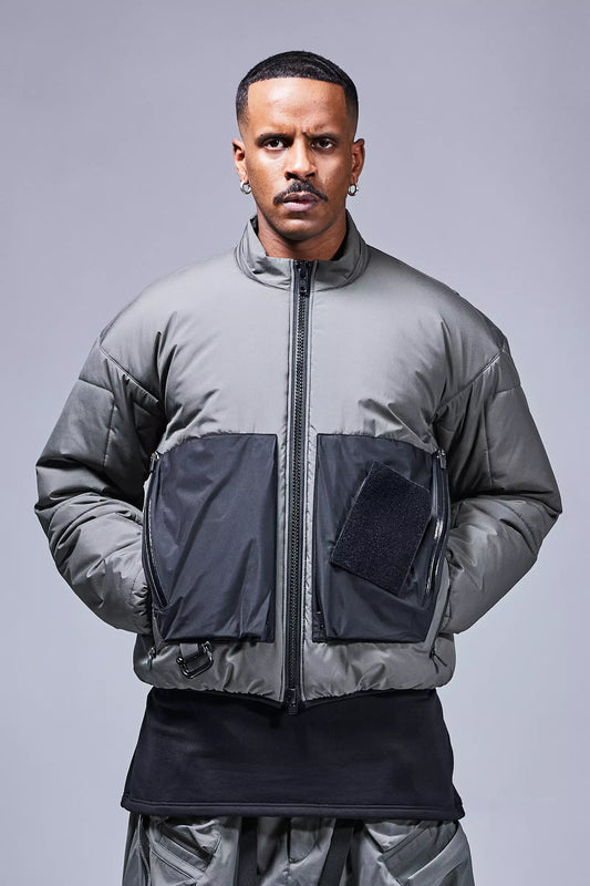 J91A-WS Windstopper® PrimaLoft® Modular Jacket 'Grey/Black'