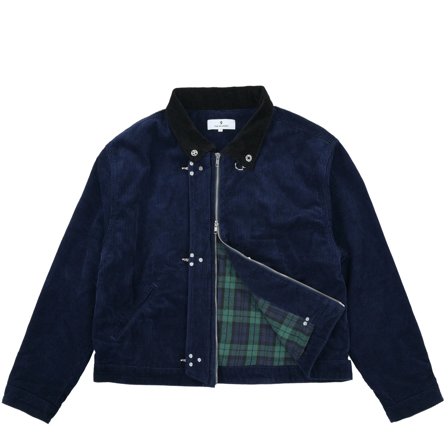 THE SALVAGES WORK JACKET WITH FIREMAN CLOSURE