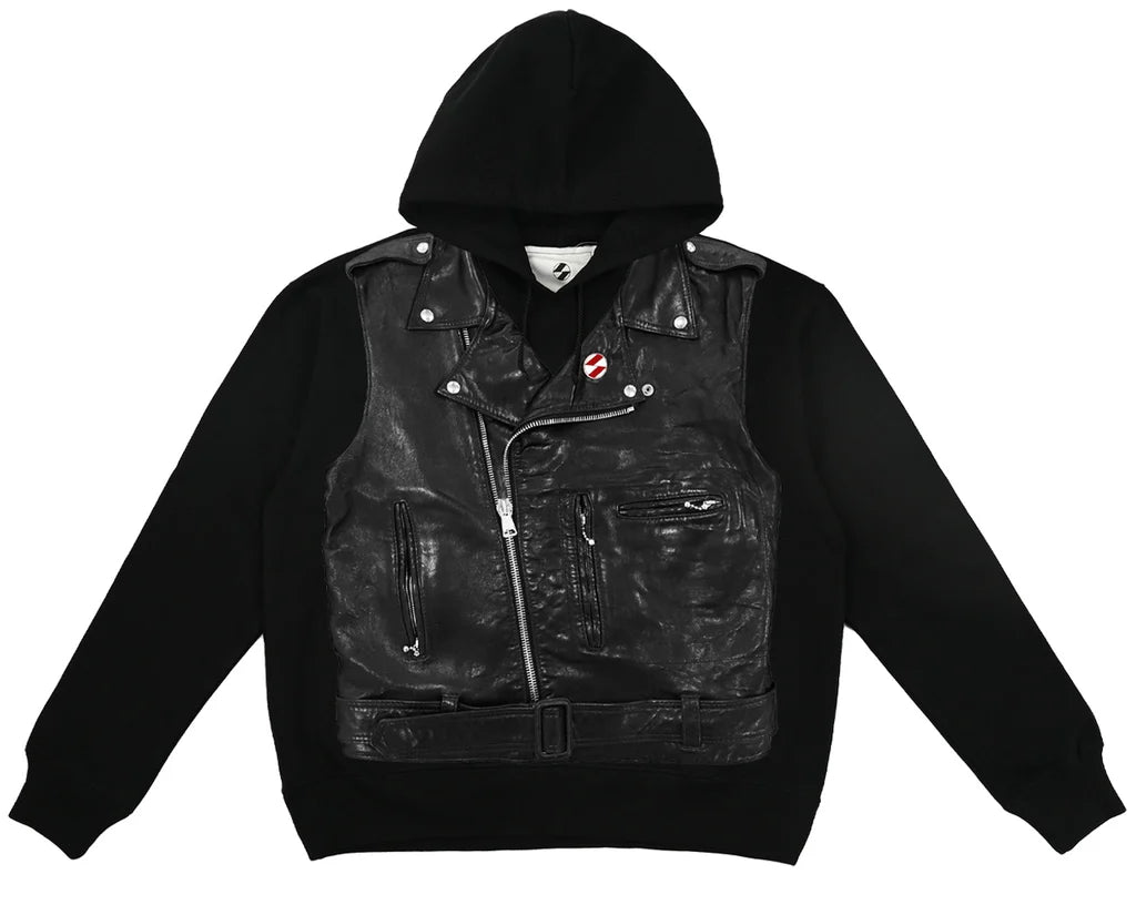 THE SALVAGES MOTO REAL LIES OS HOODIE