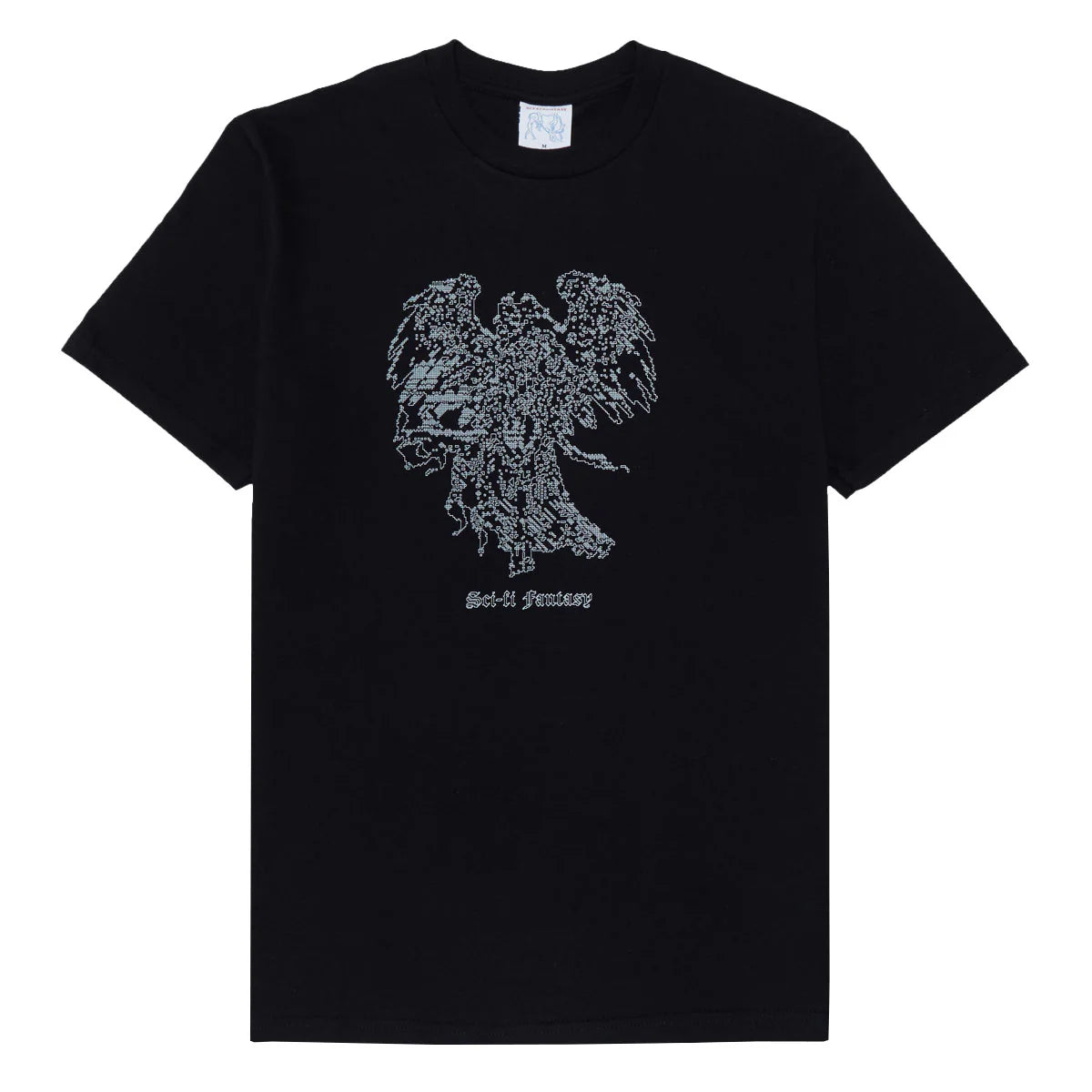 SCI-FI FANTASY ANGEL TEE 'BLACK'