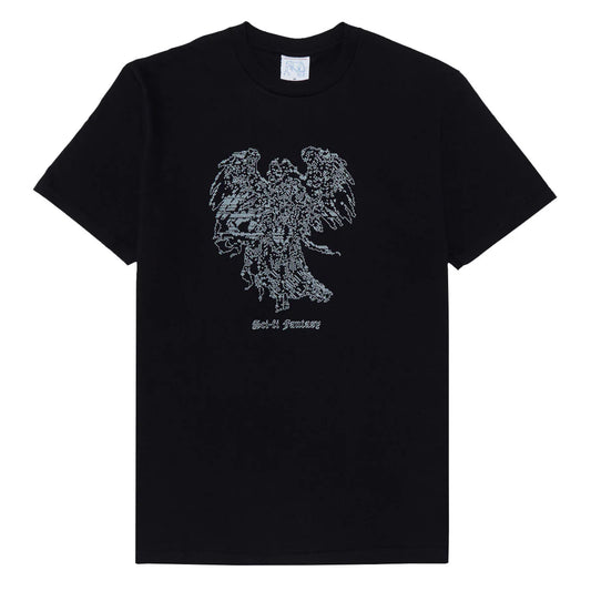 SCI-FI FANTASY ANGEL TEE 'BLACK'