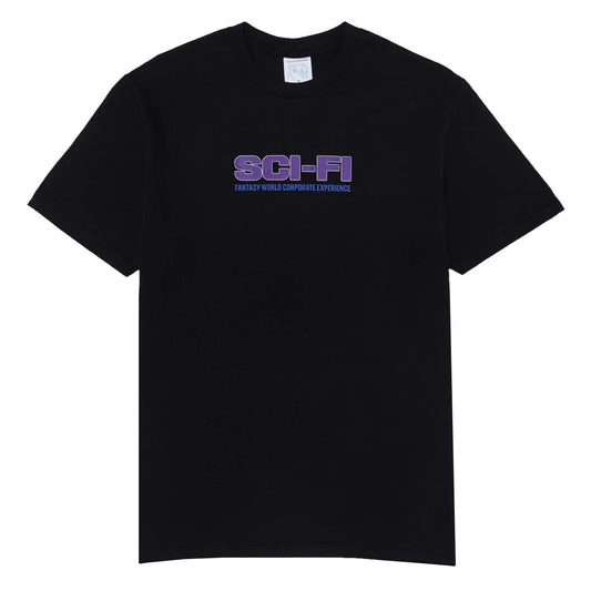 SCI-FI FANTASY FANTASY WORLD TEE 'BLACK'