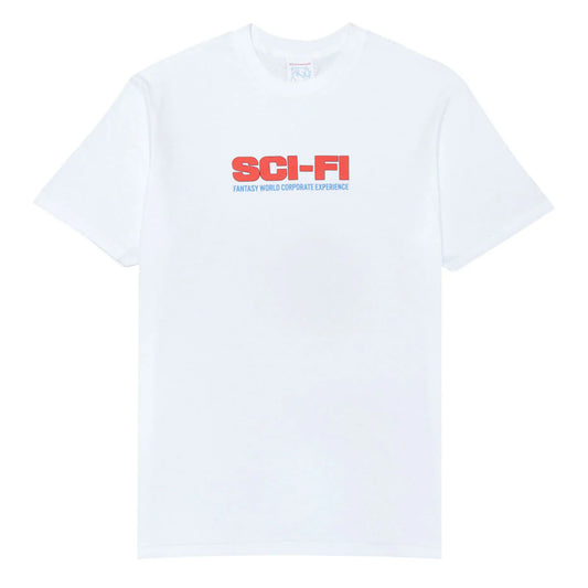 SCI-FI FANTASY FANTASY WORLD TEE 'WHITE'