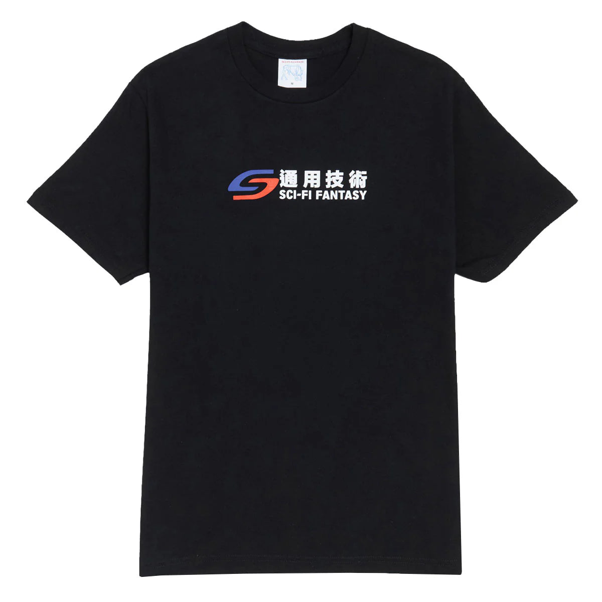 SCI-FI FANTASY TRANSIT TEE 'BLACK'