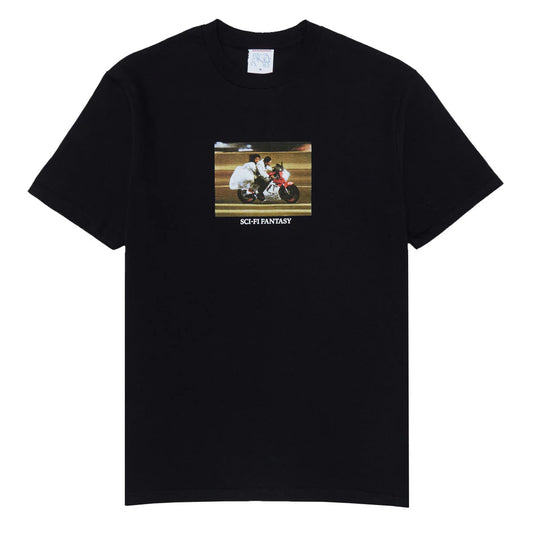 SCI-FI FANTASY A MOMENT OF ROMANCE TEE 'BLACK'
