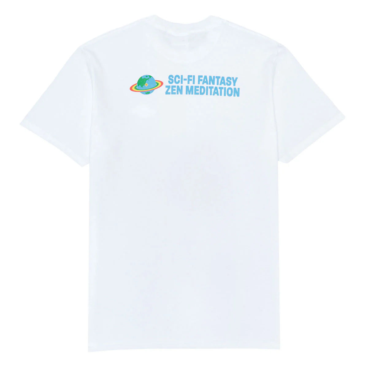 SCI-FI FANTASY ZEN MEDITATION TEE 'WHITE'