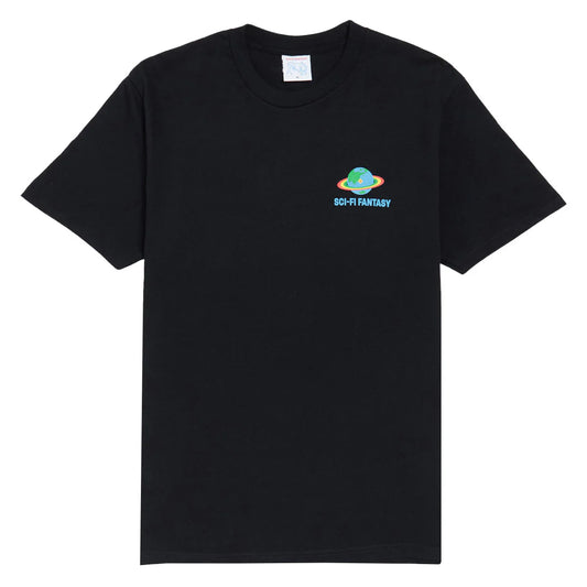 SCI-FI FANTASY ZEN MEDITATION TEE 'BLACK'