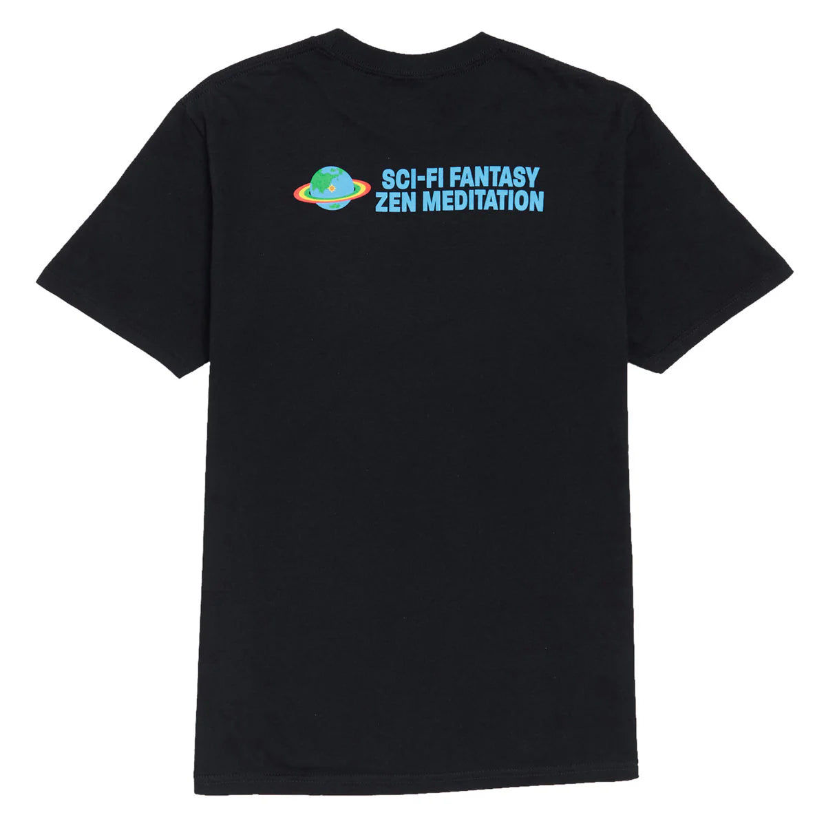 SCI-FI FANTASY ZEN MEDITATION TEE 'BLACK'