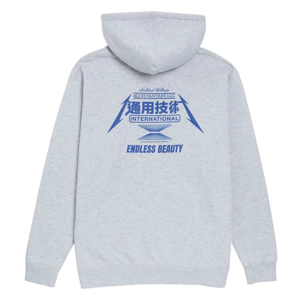 SCI-FI FANTASY ENDLESS BEAUTY PULLOVER HOOD 'GREY'