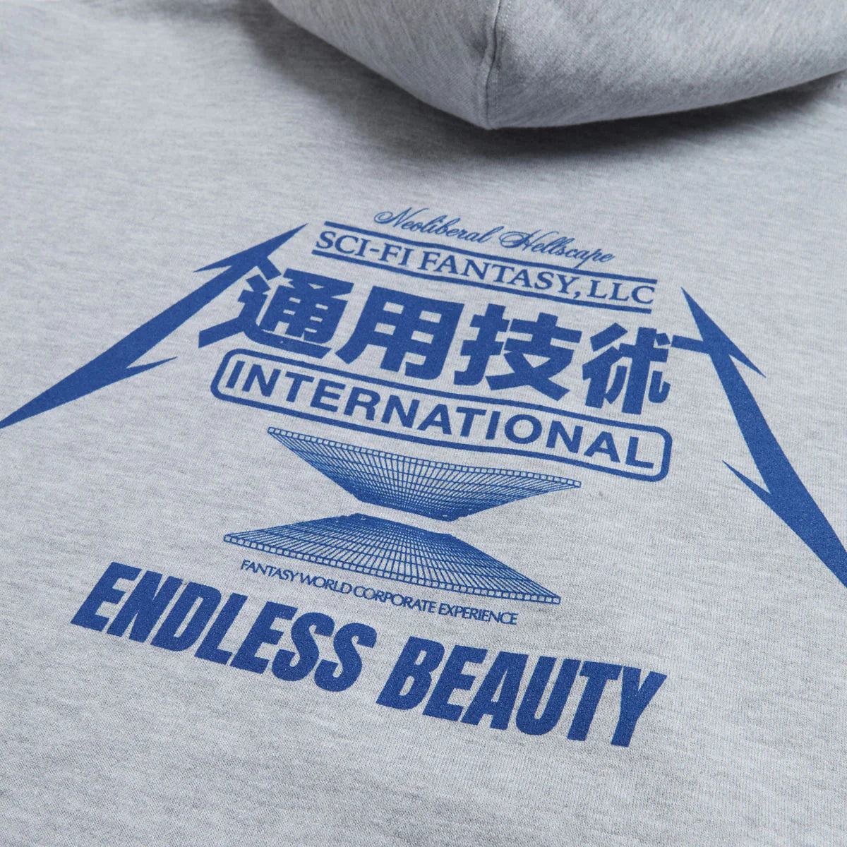 SCI-FI FANTASY ENDLESS BEAUTY PULLOVER HOOD 'GREY'