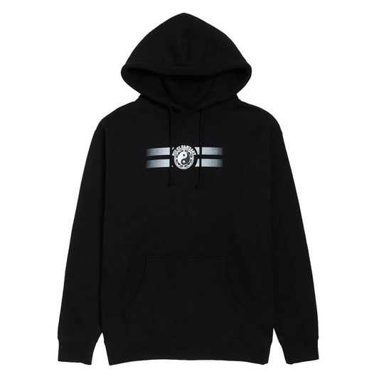SCI-FI FANTASY YIN YANG HOODED FLEECE 'BLACK'