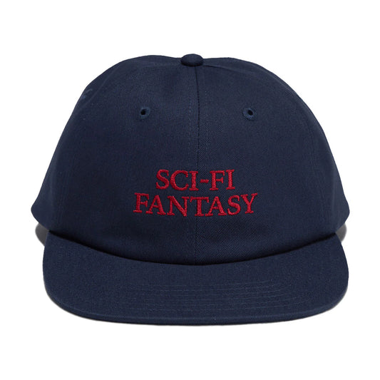 SCI-FI HERRINGBONE LOGO HAT 'NAVY'