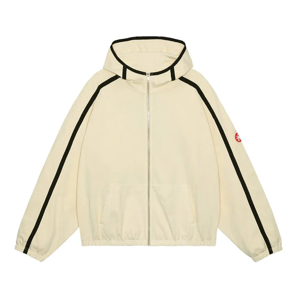 Overdye Taped Light Zip Hoody