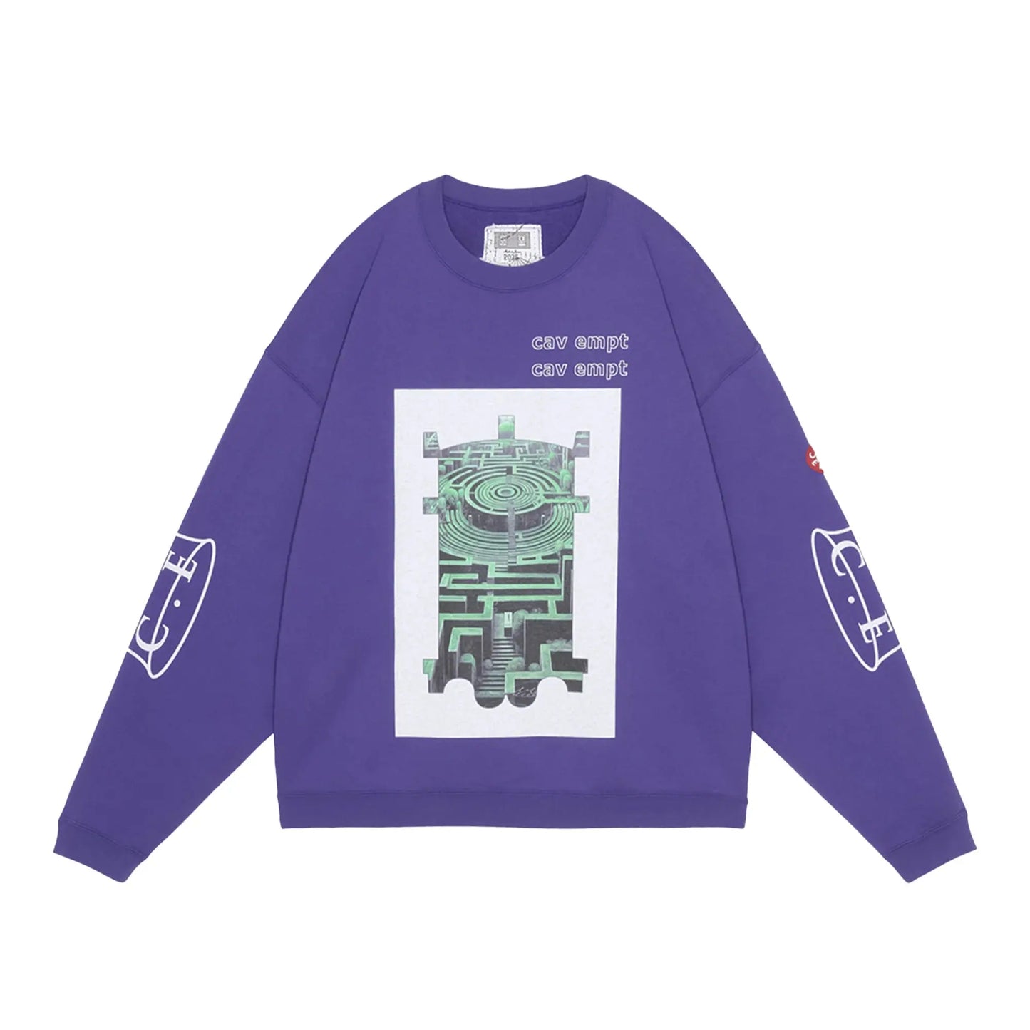 CAV EMPT SCMCTY LOOSE CREW NECK 'PURPLE' Cav Empt