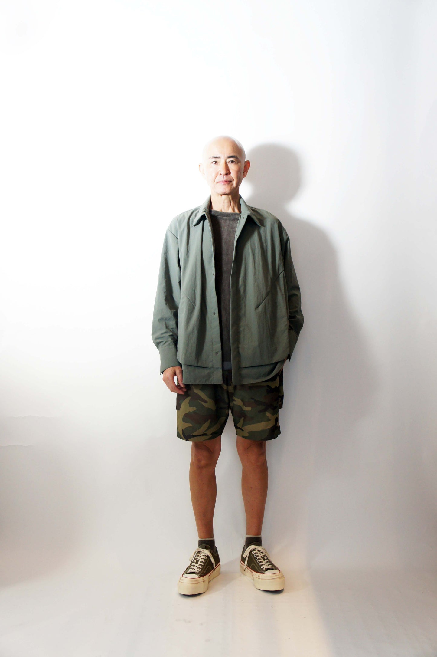 CCP LS-AB104 LIGHT SHELL SHIRT 'KHAKI'
