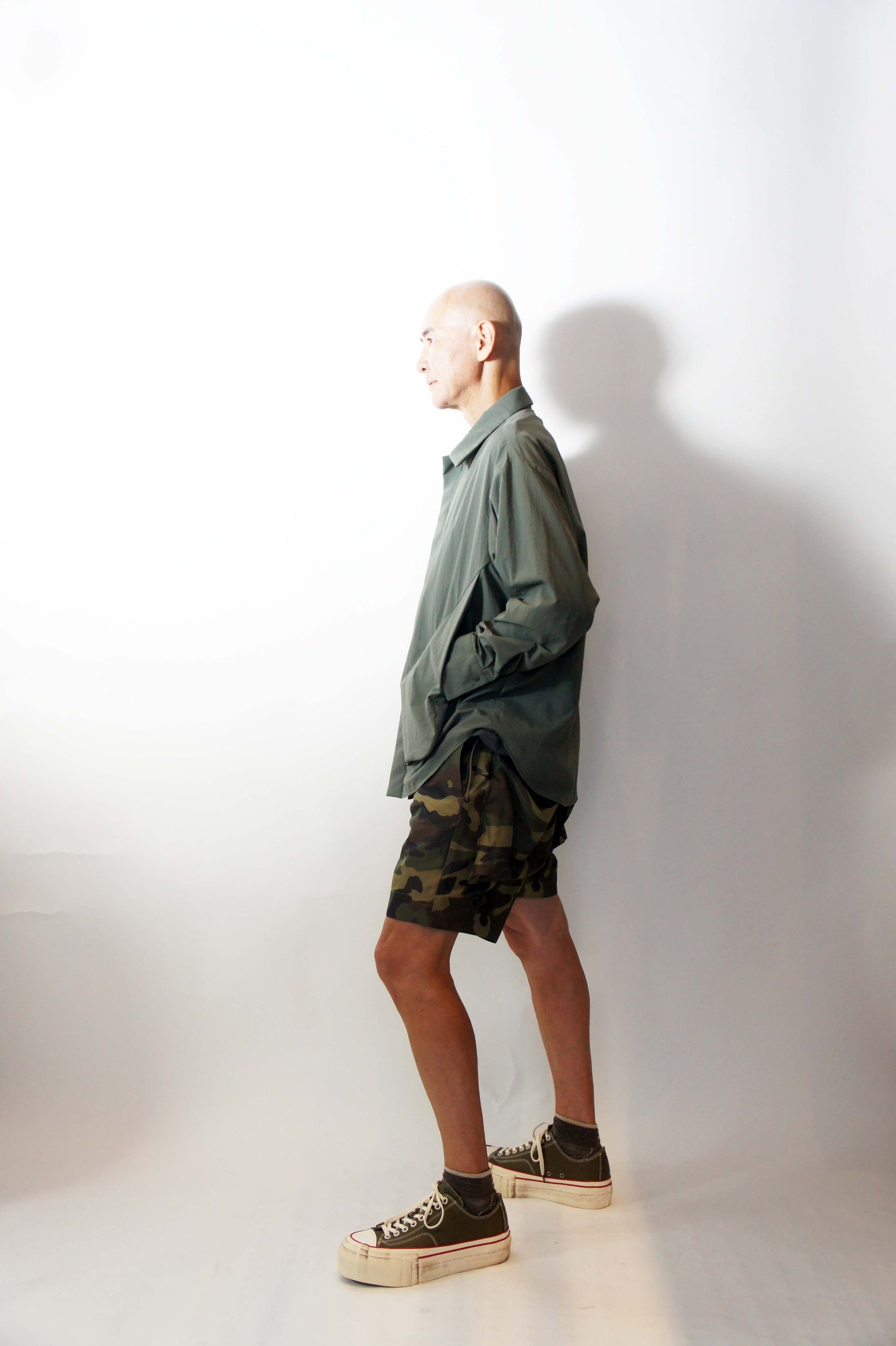 CCP LS-AB104 LIGHT SHELL SHIRT 'KHAKI'