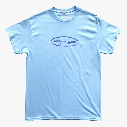 DUTCH TULIP FINANCIAL NYC CYBER LOGO TEE 'SKYBLUE'