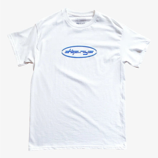DUTCH TULIP FINANCIAL NYC CYBER LOGO TEE 'WHITE'