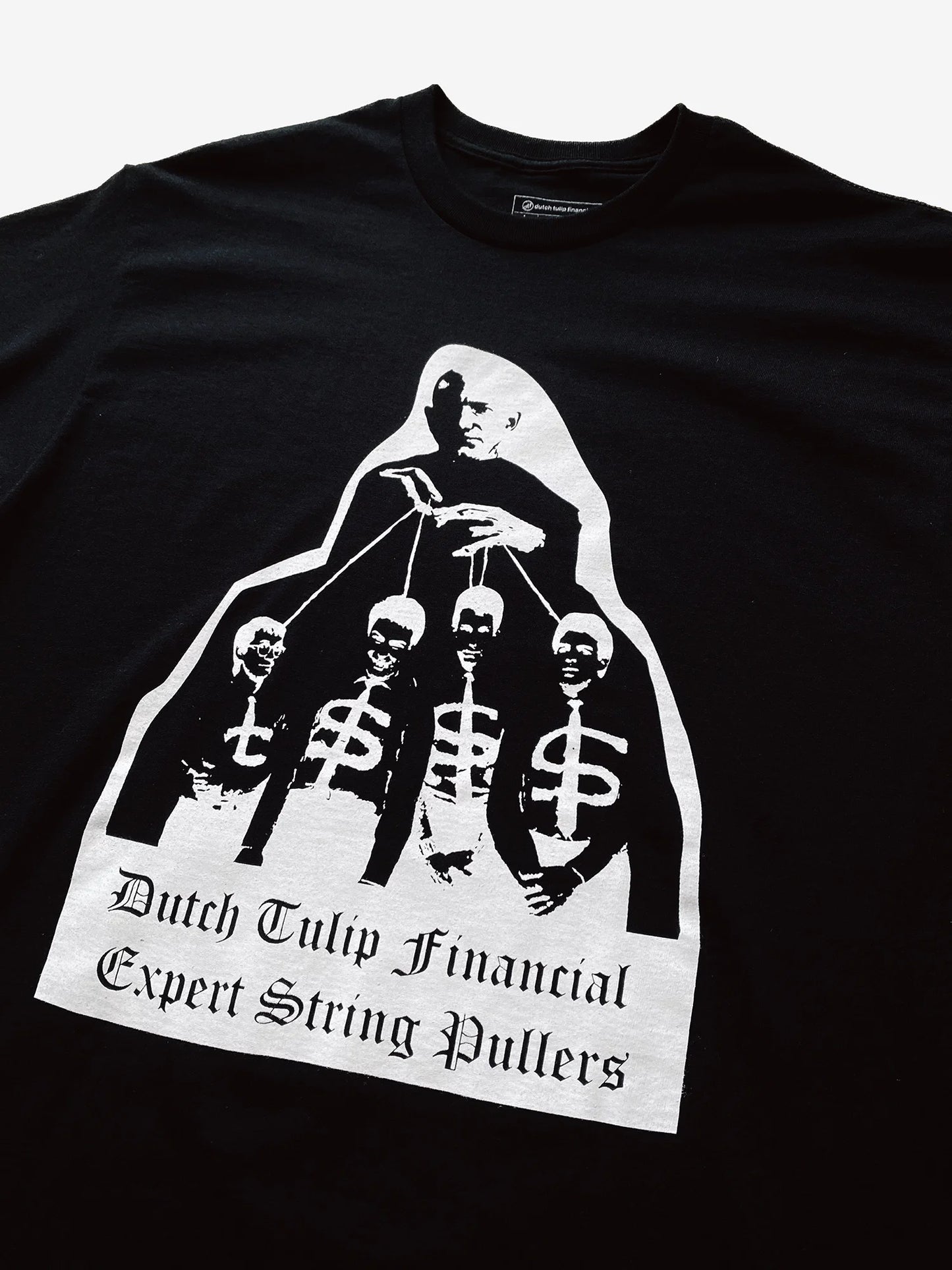 DUTCH TULIP FINANCIAL DEAD BOZOS TEE 'BLACK'