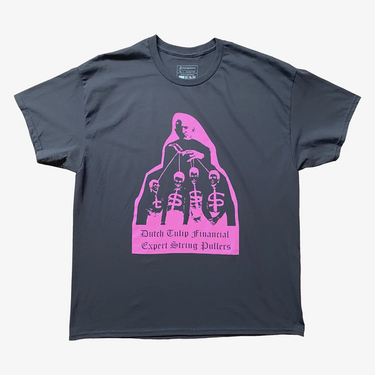 DUTCH TULIP FINANCIAL DEAD BOZOS TEE 'CHARCOAL'