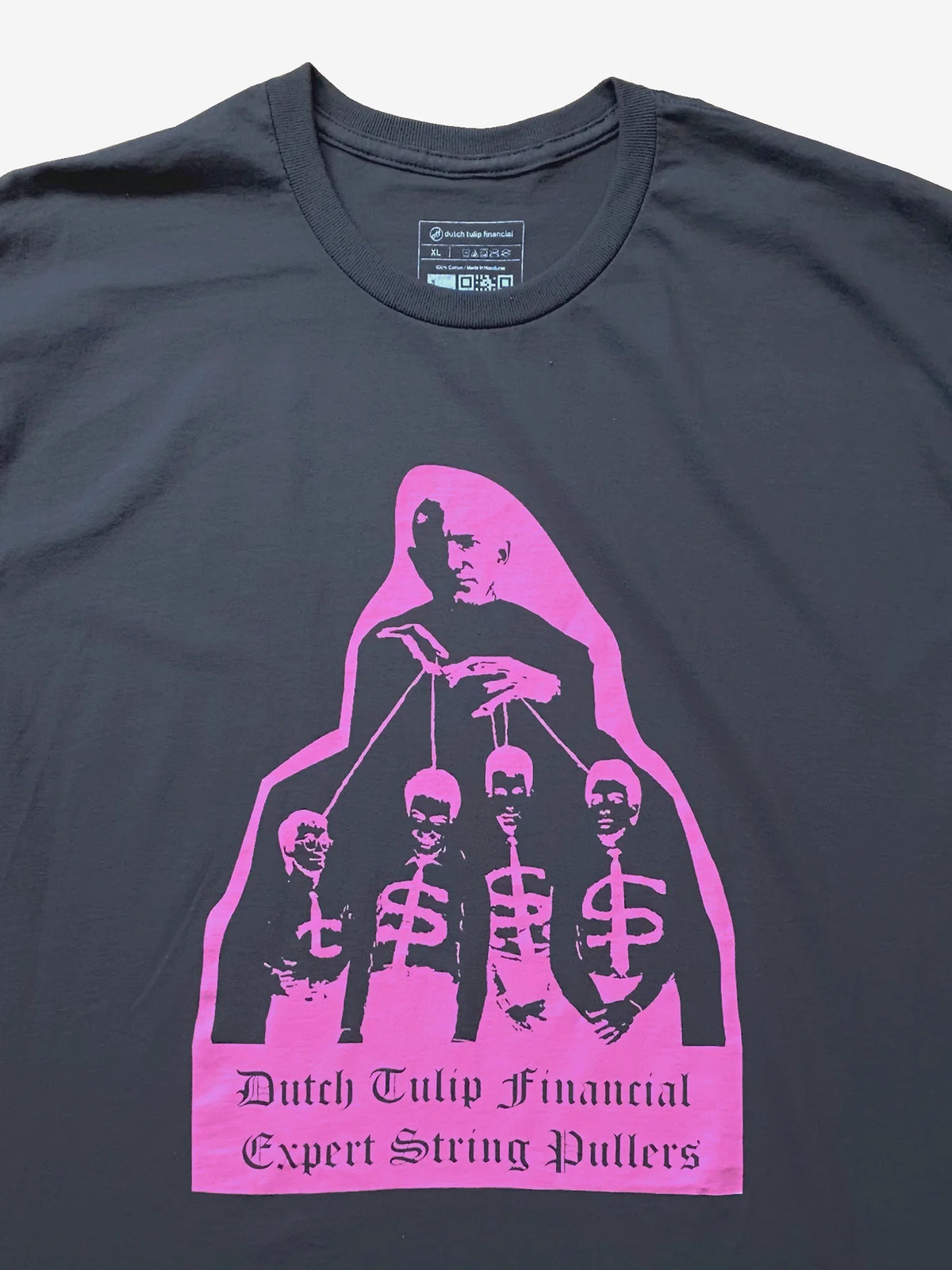 DUTCH TULIP FINANCIAL DEAD BOZOS TEE 'CHARCOAL'