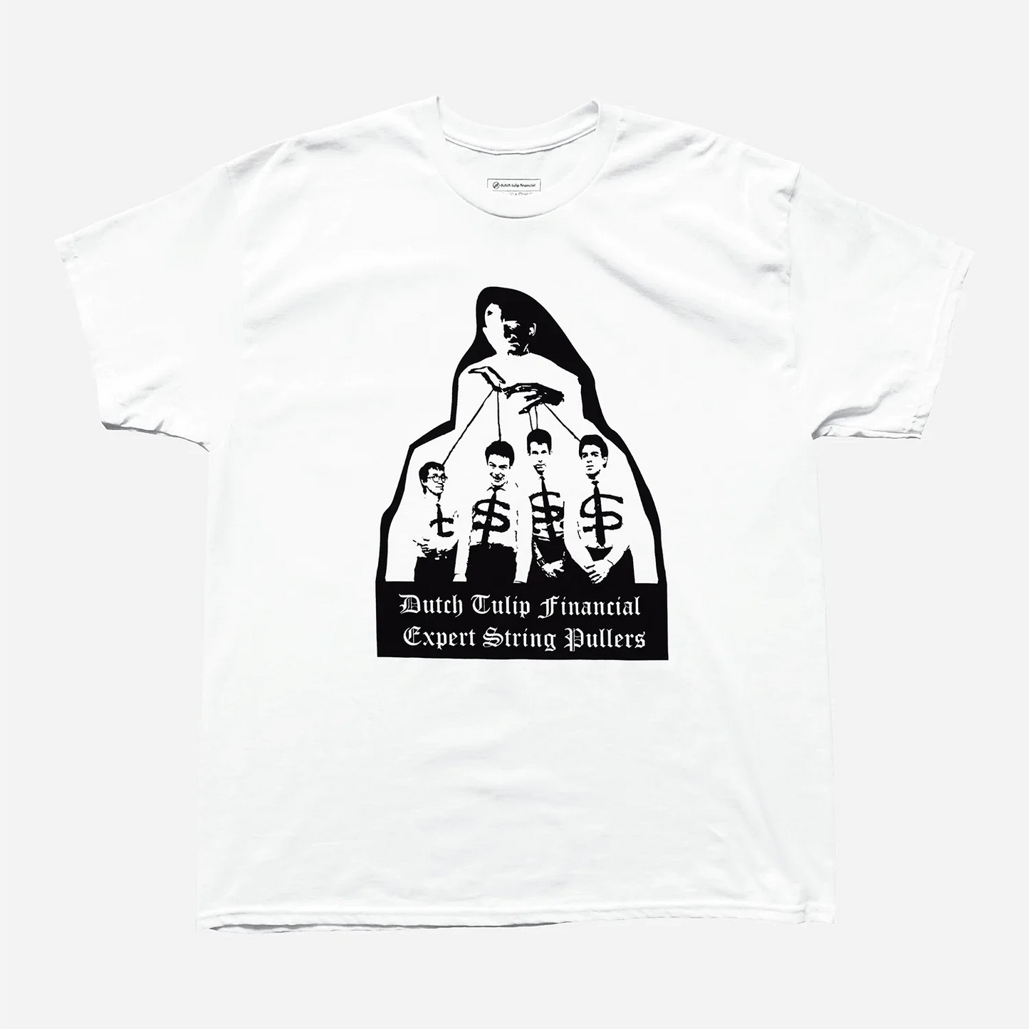 DUTCH TULIP FINANCIAL DEAD BOZOS TEE 'WHITE'