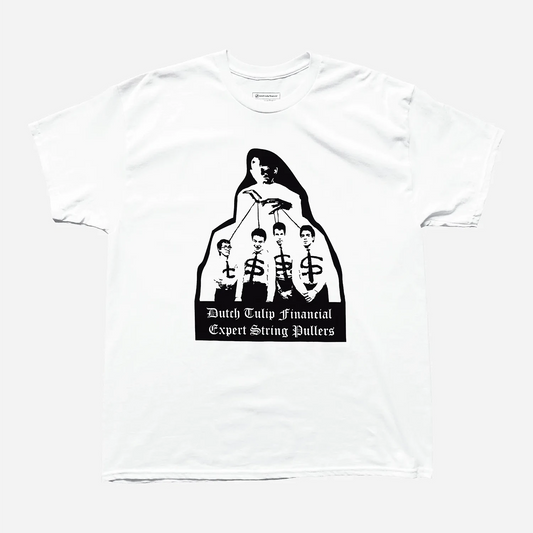 DUTCH TULIP FINANCIAL DEAD BOZOS TEE 'WHITE'