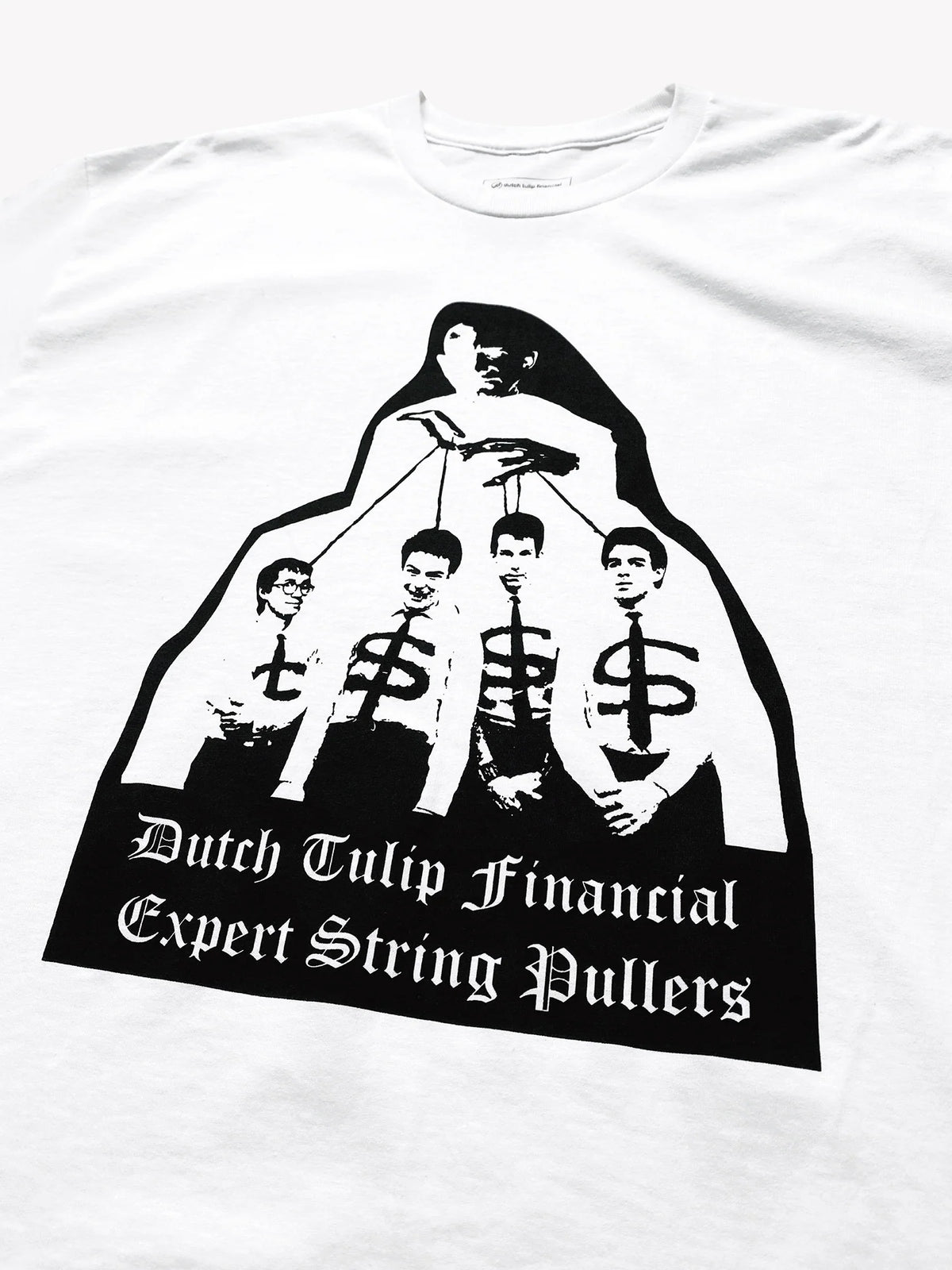 DUTCH TULIP FINANCIAL DEAD BOZOS TEE 'WHITE'