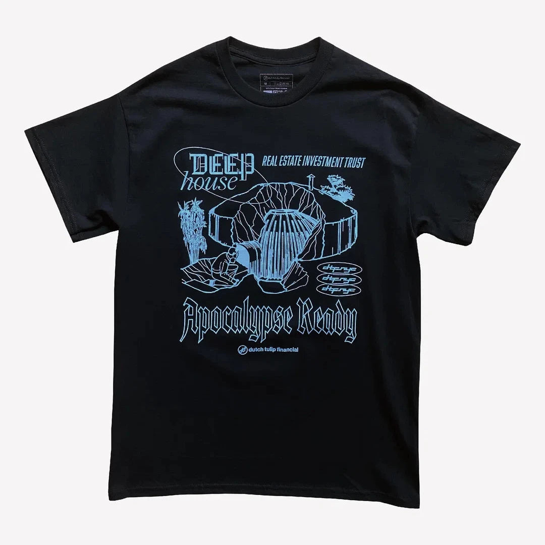 DUTCH TULIP FINANCIAL DEEP HOUSE REITS TEE 'BLACK'