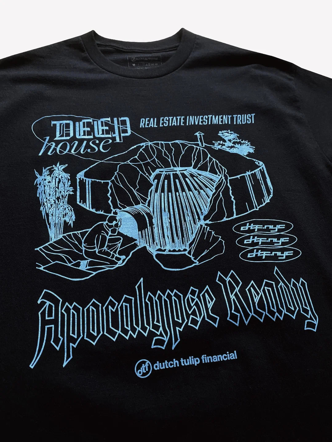 DUTCH TULIP FINANCIAL DEEP HOUSE REITS TEE 'BLACK'