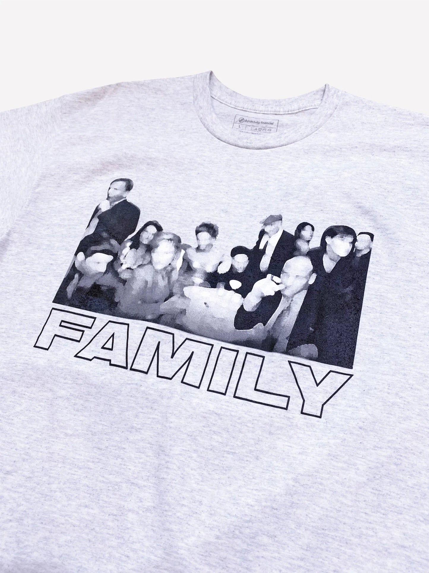 DUTCH TULIP FINANCIAL FAMILY OFFICE TEE 'GREY'