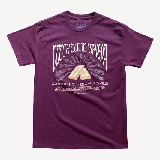DUTCH TULIP FINANCIAL FINANCIER TEE 'MAROON'