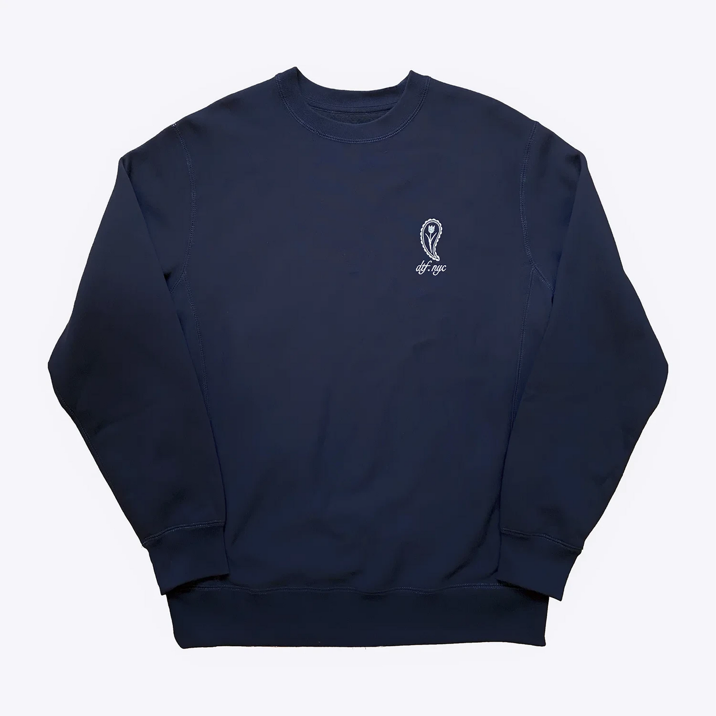 DUTCH TULIP FINANCIAL PAISLEY TULIP SWEATSHIRT NAVY