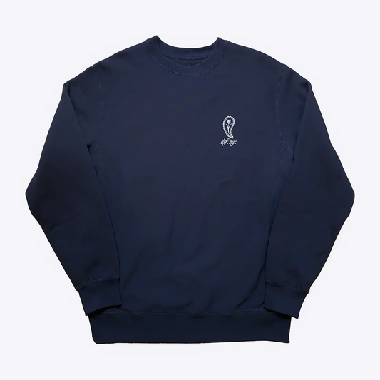 DUTCH TULIP FINANCIAL PAISLEY TULIP SWEATSHIRT NAVY