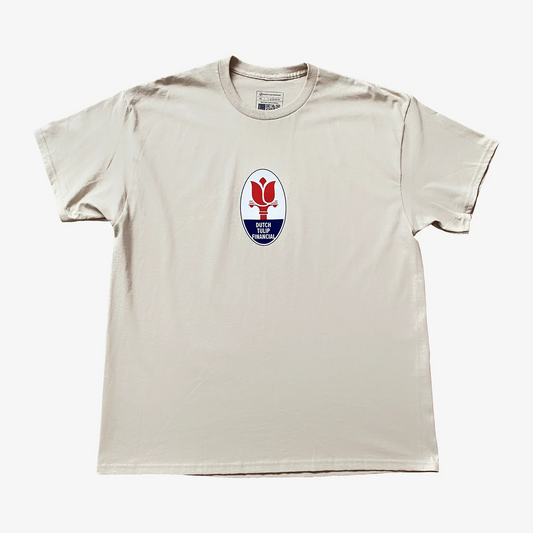DUTCH TULIP FINANCIAL TRIDENT TEE 'SAND'
